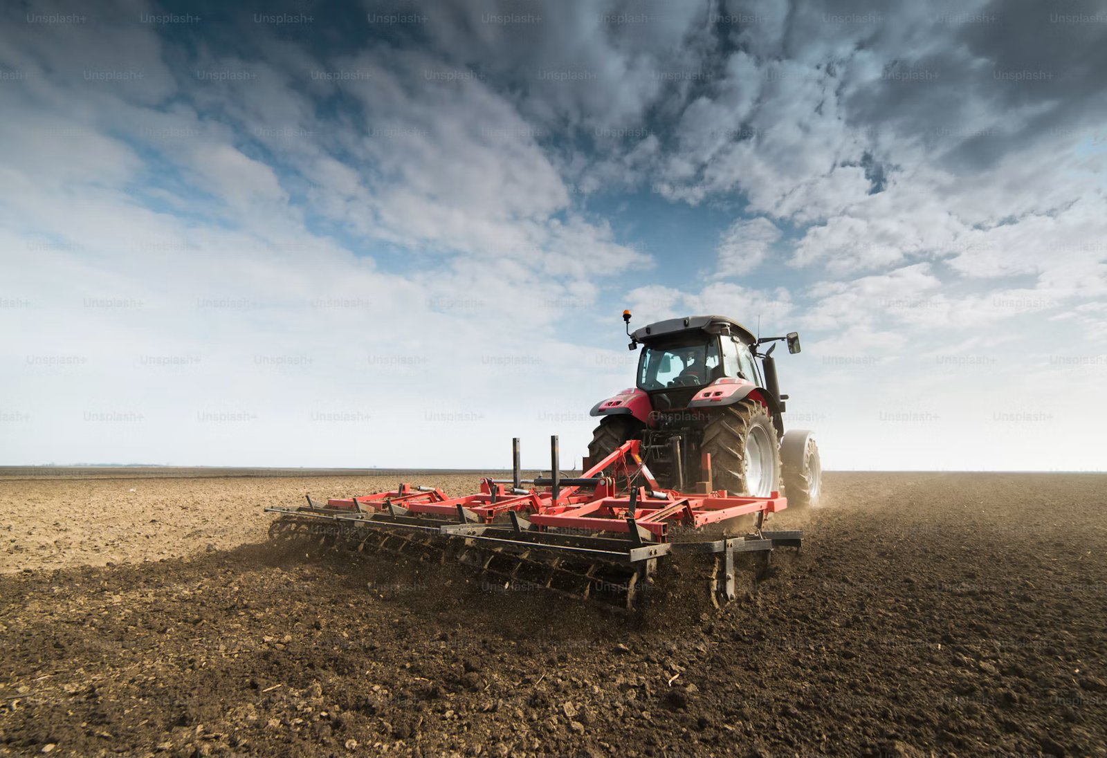 Tractor die wij hebben ingekocht